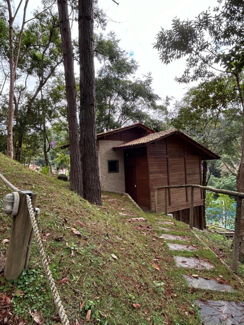 Hotel Chale Ipe Branco Pedra Azul  Exterior foto